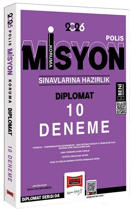 Yargı 2026 Polis Meslek İçi Misyon Koruma Diplomat 10 Deneme Yıldız Serisi Yargı Yayınları