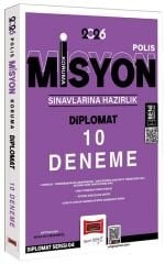 Yargı 2026 Polis Meslek İçi Misyon Koruma Diplomat 10 Deneme Yıldız Serisi Yargı Yayınları