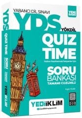 Yediiklim YDS YÖKDİL Quiztime Soru Bankası Çözümlü - Ergin Yıldız Yediiklim Yayınları