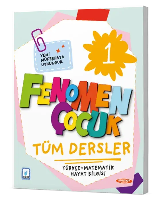 Kurmay ELT 1. Sınıf Tüm Dersler Fenomen Çocuk Soru Bankası Kurmay ELT Yayınları