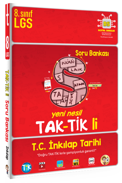 Tonguç 8. Sınıf TC İnkılap Tarihi Taktikli Soru Bankası Tonguç Akademi