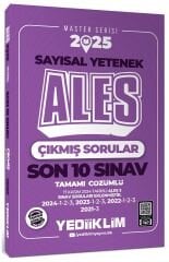 SÜPER FİYAT - Yediiklim 2025 ALES Master Sayısal Yetenek Çıkmış Sorular Son 10 Sınav Çözümlü Yediiklim Yayınları