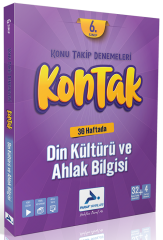 Paraf 6. Sınıf Din Kültürü ve Ahlak Bilgisi Kontak Konu Takip Denemeleri Paraf Yayınları