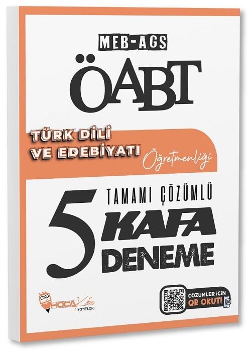 Hoca Kafası ÖABT MEB-AGS Türk Dili ve Edebiyatı Öğretmenliği 5 Kafa Deneme Çözümlü Hoca Kafası Yayınları