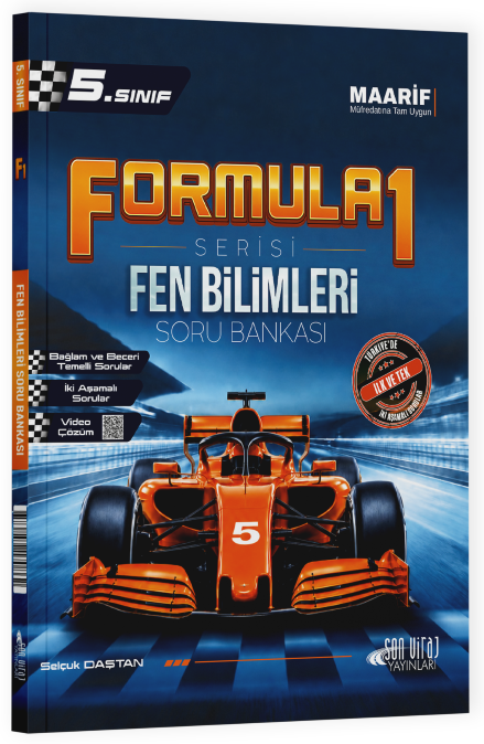 Son Viraj 5. Sınıf Fen Bilimleri Formula-1 Maarif Soru Bankası Son Viraj Yayınları