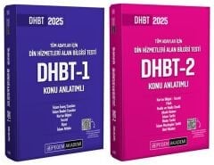 Pegem 2026 DHBT 1-2 Konu Anlatımlı 2 li Set Pegem Akademi Yayınları