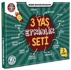 Çocuk Akademi 3 Yaş Etkinlik Seti Çocuk Akademi