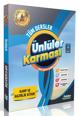 Ünlüler 6. Sınıftan 7. Sınıfa Konu Özetli Soru Bankası Ünlüler Yayınları