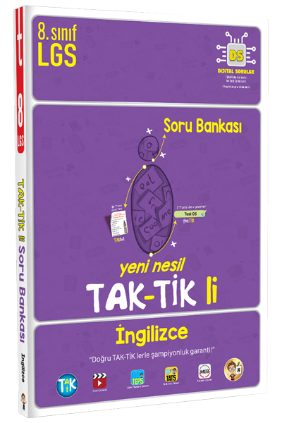 Tonguç 8. Sınıf LGS İngilizce Taktikli Soru Bankası Tonguç Akademi