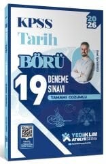 Yediiklim 2026 KPSS Tarih Börü 19 Deneme Çözümlü Atölye Serisi - Ahmet Uğur Karakuza Yediiklim Yayınları