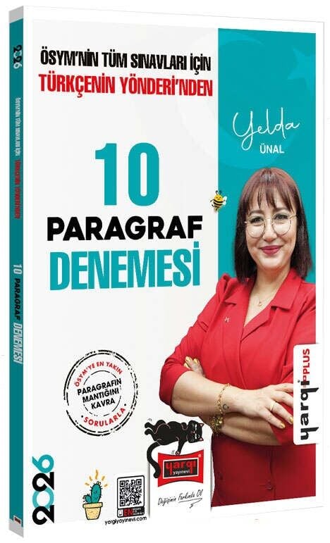 Yargı 2026 KPSS MEB-AGS ALES DGS YKS MSÜ Paragraf 10 Deneme Çözümlü - Yelda Ünal Yargı Yayınları