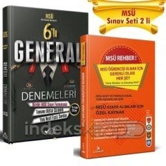 Liyakat MSÜ Rehber + General 6 Deneme 2 li Set Liyakat + Takip Yayınları