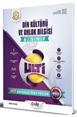 Ulti Yayınları 6. Sınıf Din Kültürü ve Ahlak Bilgisi Ulti HÖF Haftalık Ödev Föyleri Ulti Yayınları
