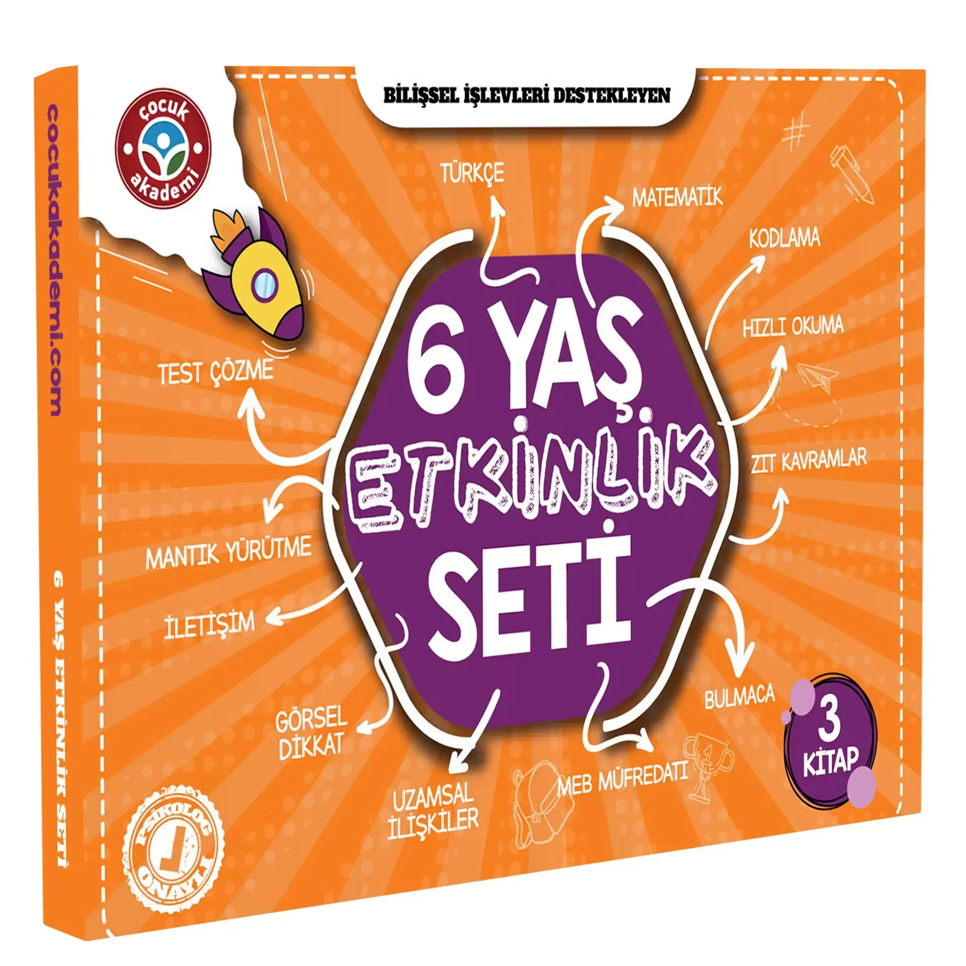 Çocuk Akademi 6 Yaş Etkinlik Seti Çocuk Akademi