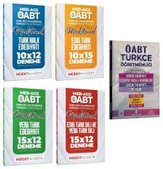 Türkçe ÖABTDEYİZ + İndeks ÖABT Türkçe Dünya Edebiyatı, Çocuk Edebiyatı Soru Bankası + 51 Deneme 5 li Set - Enes Kaan Şahin Türkçe ÖABTDEYİZ + İndeks Akademi Yayıncılık