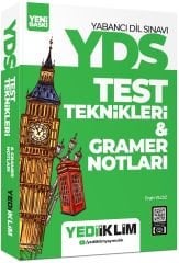 Yediiklim YDS Test Teknikleri Gramer Notları - Ergin Yıldız Yediiklim Yayınları