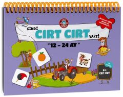 Çocuk Akademi 12-24 Ay Cırt Cırtlı Etkinlik Kitabı Çocuk Akademi