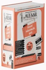 Kuram 2026 MÜESSİR İdari Hakimlik Çıkmış Soru Bankası Seti Çözümlü 8. Baskı Kuram Yayınları