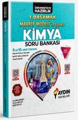 Aydın 9. ve 10. Sınıf Kimya Konu Özetli Maarif Modeli Soru Bankası 1. Basamak Aydın Yayınları