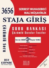 Derin Deha SMMM Staja Giriş Soru Bankası Çözümlü 31. Baskı - Devrim Ergün, Haşim Yılmaz Deha Derin Yayınları