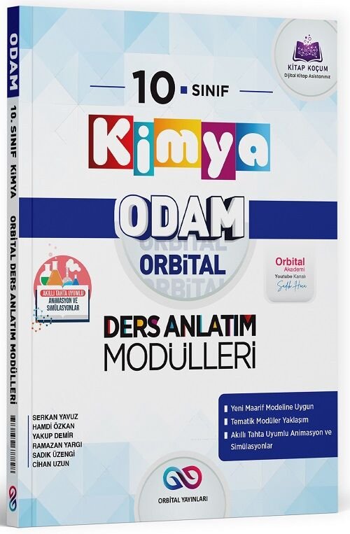 Orbital 10. Sınıf Kimya Odam Orbital Ders Anlatım Modülleri Orbital Yayınları