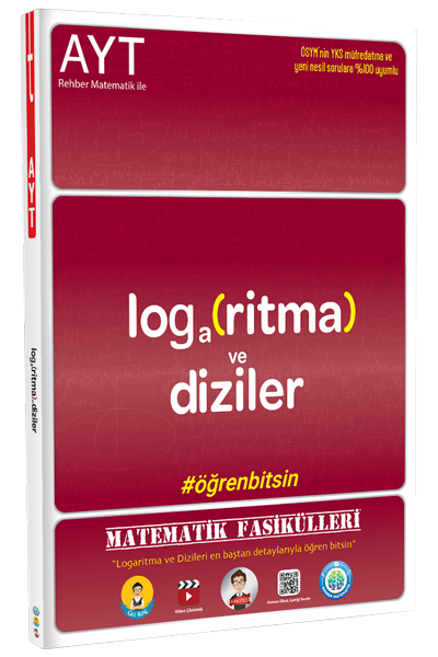 Tonguç YKS AYT Matematik Fasikülleri Logaritma-Diziler Tonguç Akademi Yayınları