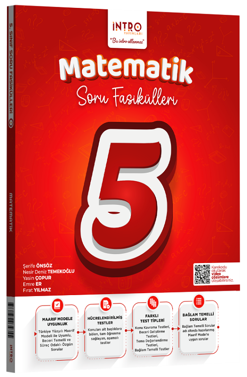 İntro 5. Sınıf Matematik Soru Fasikülleri İntro Yayınları