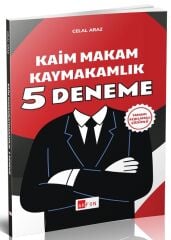 Akfon KAİM MAKAM Kaymakamlık 5 Deneme Çözümlü - Celal Araz Akfon Yayınları