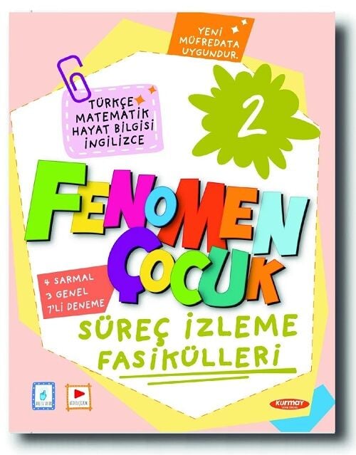 Kurmay ELT 2. Sınıf Fenomen Çocuk Süreç İzleme Fasikülleri Kurmay ELT Yayınları