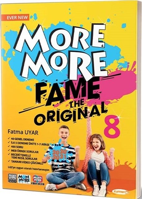 Kurmay ELT More and More English 8 Fame The Original Kurmay ELT Yayınları
