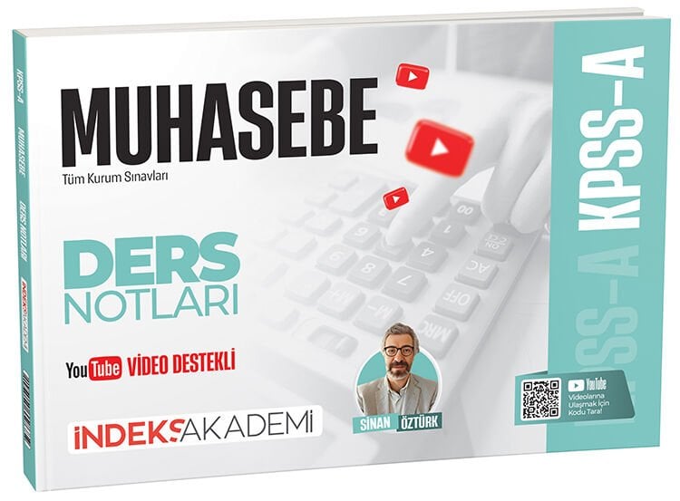 İndeks Akademi 2027 KPSS A Grubu Muhasebe Video Ders Notları - Sinan Öztürk İndeks Akademi Yayıncılık