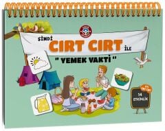 Çocuk Akademi Şimdi Cırt Cırt ile Yemek Vakti Etkinlik Kitabı Çocuk Akademi