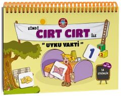 Çocuk Akademi Şimdi Cırt Cırt ile Uyku Vakti Etkinlik Kitabı-1 Çocuk Akademi