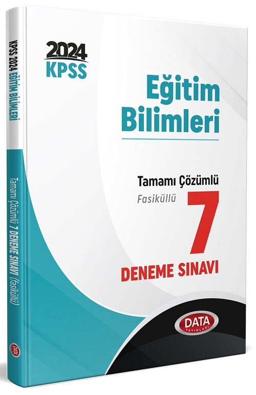 Data 2024 KPSS Eğitim Bilimleri 7 Deneme Çözümlü Data Yayınları