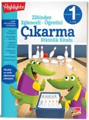 Dikkat Atölyesi 1. Sınıf Zihinden Eğlenceli-Öğretici Çıkarma Etkinlikleri Dikkat Atölyesi Yayınları