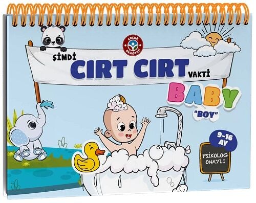 Çocuk Akademi 9-16 Ay Şimdi Cırt Cırt Vakti Baby Boy Çocuk Akademi