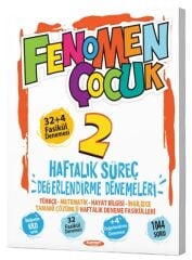 Kurmay ELT 2. Sınıf Fenomen Çocuk Haftalık Süreç Değerlendirme Denemeleri Kurmay ELT Yayınları