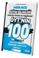 TKM Akademi 2026 MEB-AGS Eğitim Bilimleri Öğretim Yöntem ve Teknikleri ÖYT'nin 100ü Soru Bankası TKM Akademi