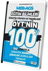 TKM Akademi MEB-AGS Eğitim Bilimleri Öğretim Yöntem ve Teknikleri ÖYT'nin 100ü Soru Bankası TKM Akademi