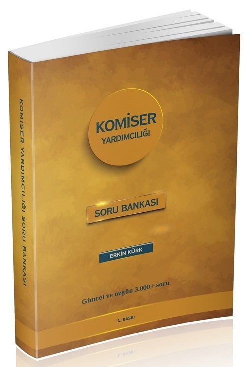 Erkin Kürk 2027 Komiser Yardımcılığı Soru Bankası Erkin Kürk
