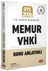 Data 2026 GYS Sağlık Bakanlığı Memur, VHKİ Konu Anlatımlı Görevde Yükselme Data Yayınları