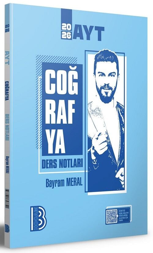 Benim Hocam 2026 YKS AYT Coğrafya Ders Notları - Bayram Meral Benim Hocam Yayınları
