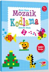 Dikkat Atölyesi Okul Öncesi Kare Kare Mozaik Kodlama 2. Seviye Dikkat Atölyesi Yayınları