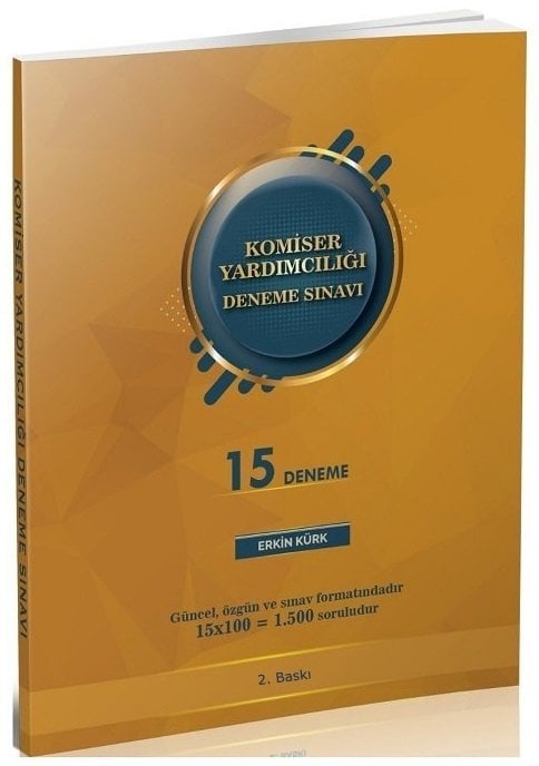 Erkin Kürk 2026 Komiser Yardımcılığı 15 Deneme Erkin Kürk