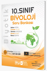 Biyotik 10. Sınıf Biyoloji Soru Bankası Çözümlü Biyotik Yayınları