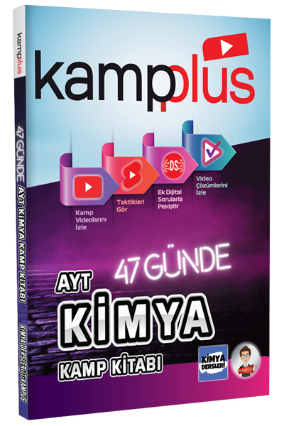 Kampplus YKS AYT Kimya Kampplus 47 Günde Kamp Kitabı Kampplus