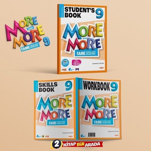 Kurmay ELT More and More English 9 Students Book - Workbook+Skılls Book Kurmay ELT Yayınları