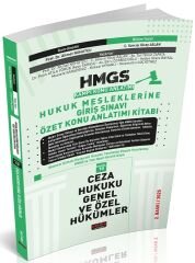 Savaş 2025 HMGS Ceza Hukuku Genel ve Özel Hükümler Özet Konu Anlatımı Modül-10 2. Baskı - Olcay Aslan Savaş Yayınları