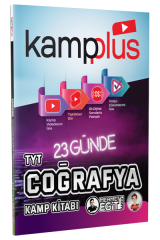 Kampplus YKS TYT Coğrafya Kampplus 23 Günde Kamp Kitabı Kampplus