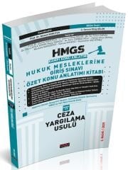 Savaş 2025 HMGS Ceza Yargılama Usulü Özet Konu Anlatımı Modül-11 2. Baskı - Olcay Aslan Savaş Yayınları